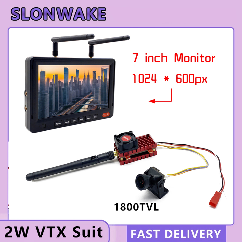 Telemetry Module Rc - كاميرا SLONWAKE 5.8G 2W VTX FPV