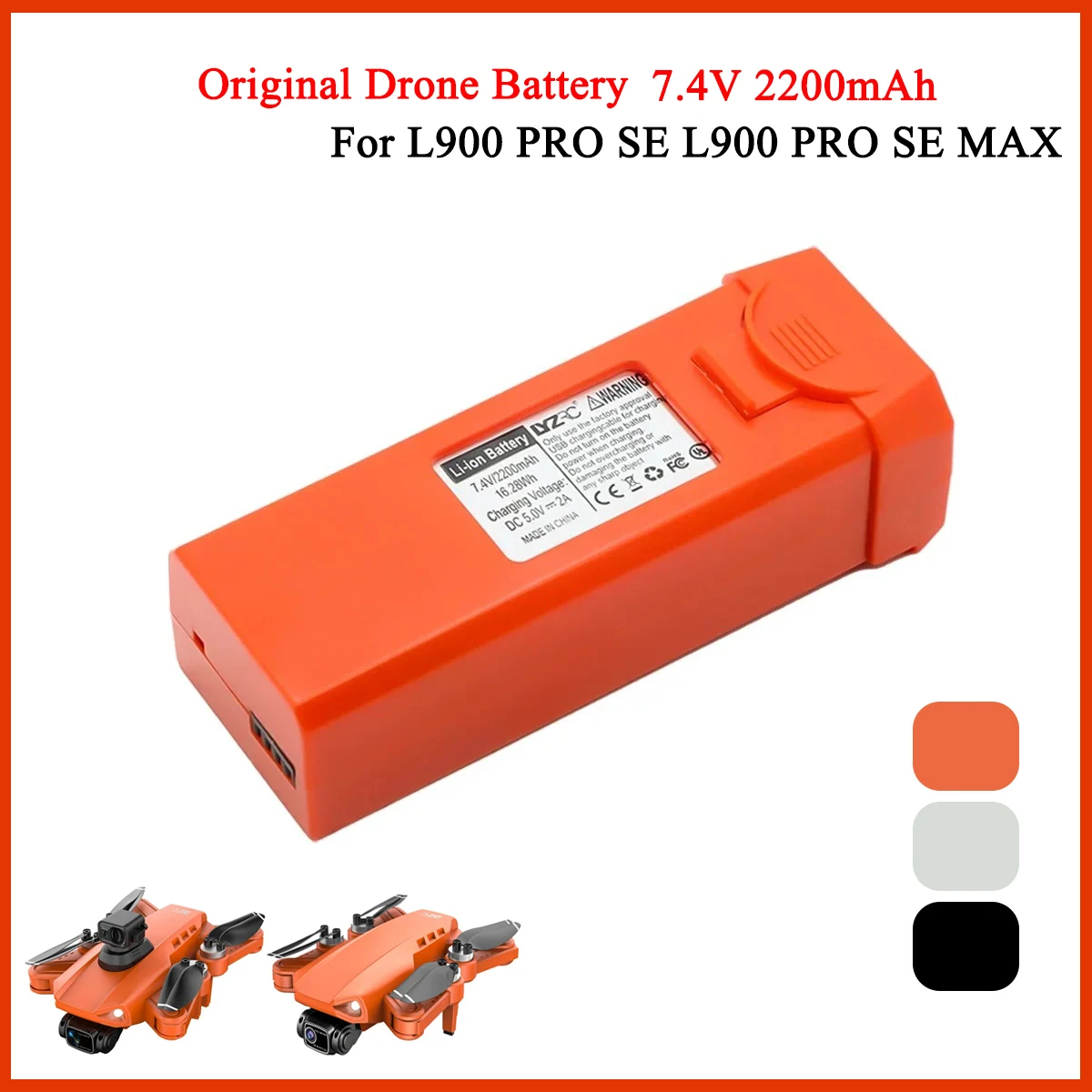 Lyzrc Drone - L900 PRO SE Max بطارية طائرة