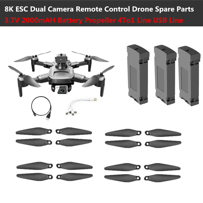 Drone Smart Rc - بطارية طائرة بدون طيار S99، طائرة