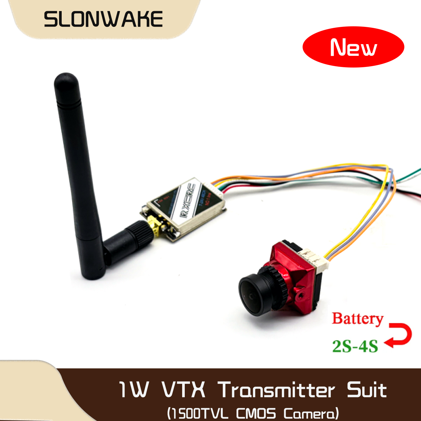 Drone With Rc Controller - جهاز إرسال فيديو SLONWAKE 5.8G 48CH
