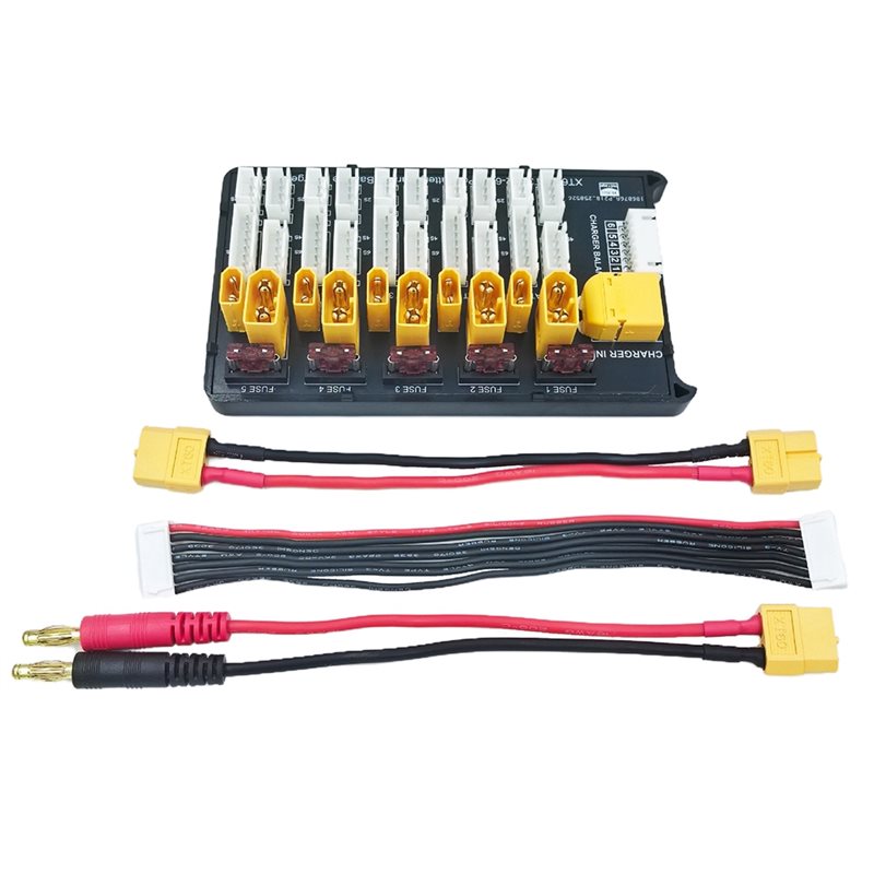 Lipo Parallel Charging Board - لوحة شحن بطاريات ليثيوم بوليمر XT60