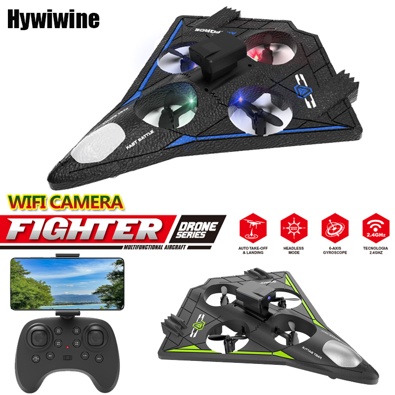 Drone Rc Fighter Jet - طائرة مزودة بجهاز للتحكم عن بُعد
