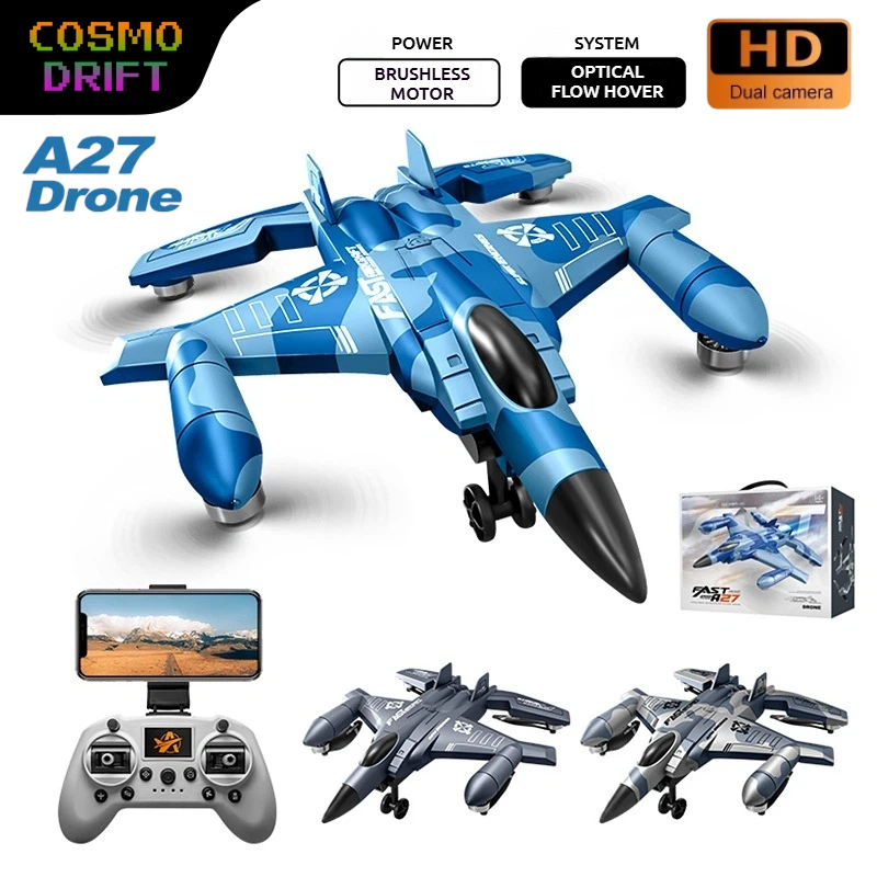 Drone Rc Fighter Jet - A27 طائرة مقاتلة RC محرك بدون