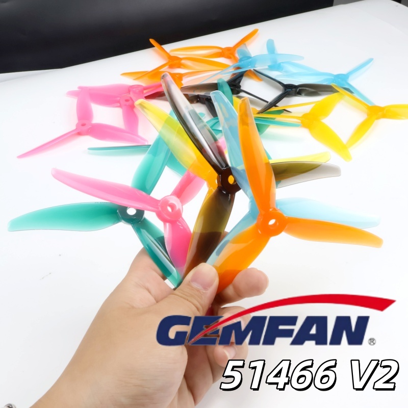 Drone Frame 5 Inch - 4 قطع مروحة Gemfan Hurricane 51466