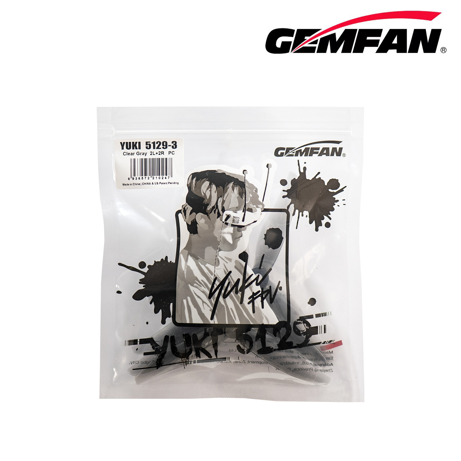 Fpv Racing Motor - Gemfan 5129 5 بوصة 3 شفرات/ثلاثي