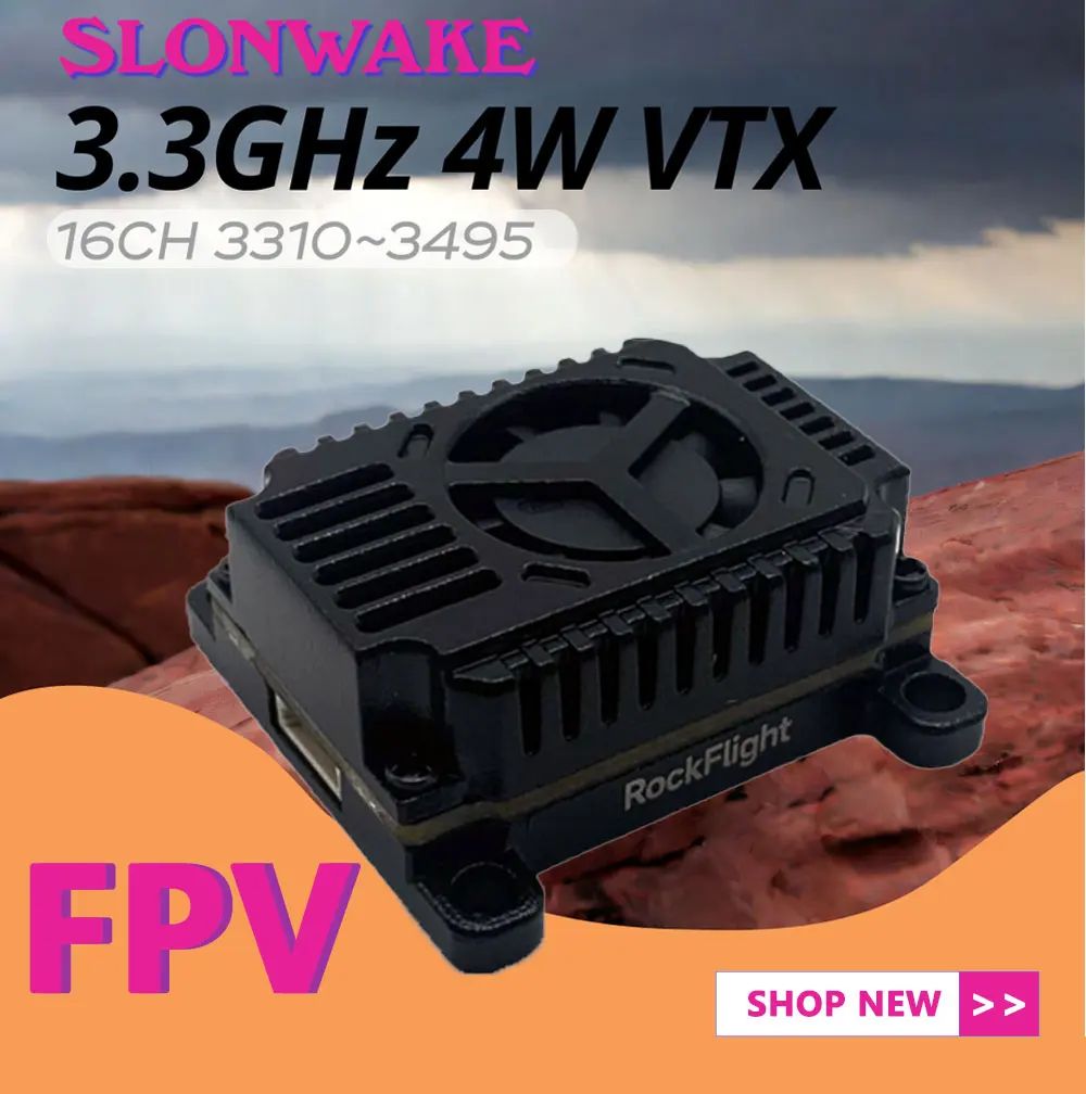جهاز إرسال فيديو SLONWAKE FPV  - مراجعة Drone With Rc Controller وسعره