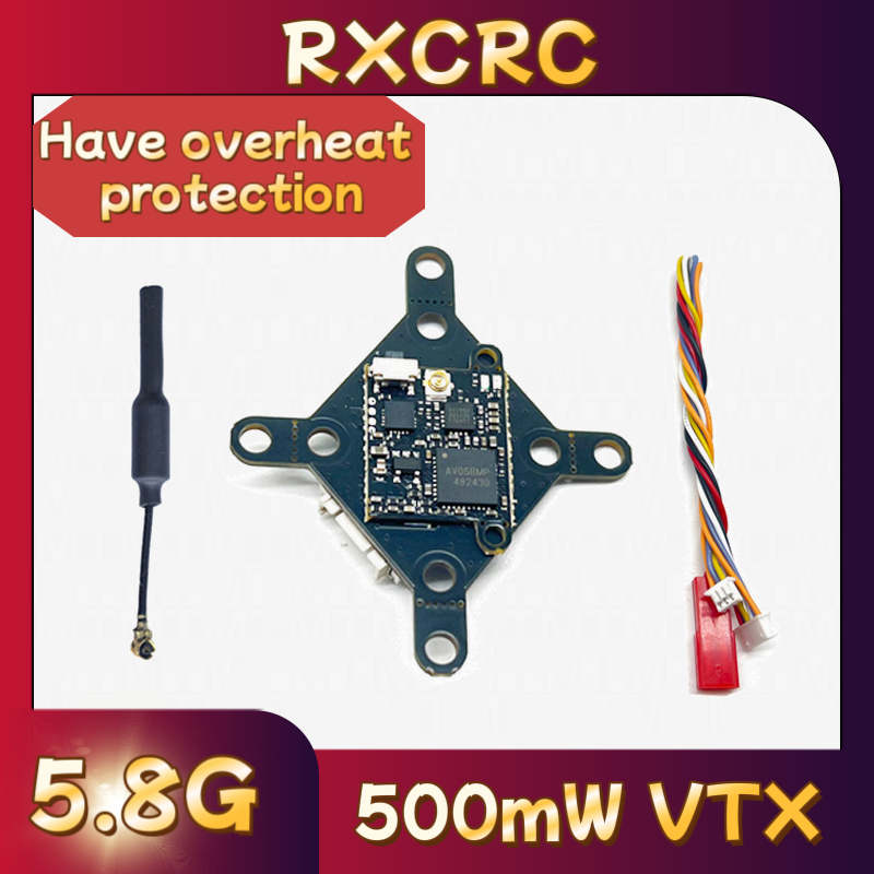 RXCRC FPV 5.8G وحدة 48CH 500mW - مراجعة Drone Rc Camera وسعره