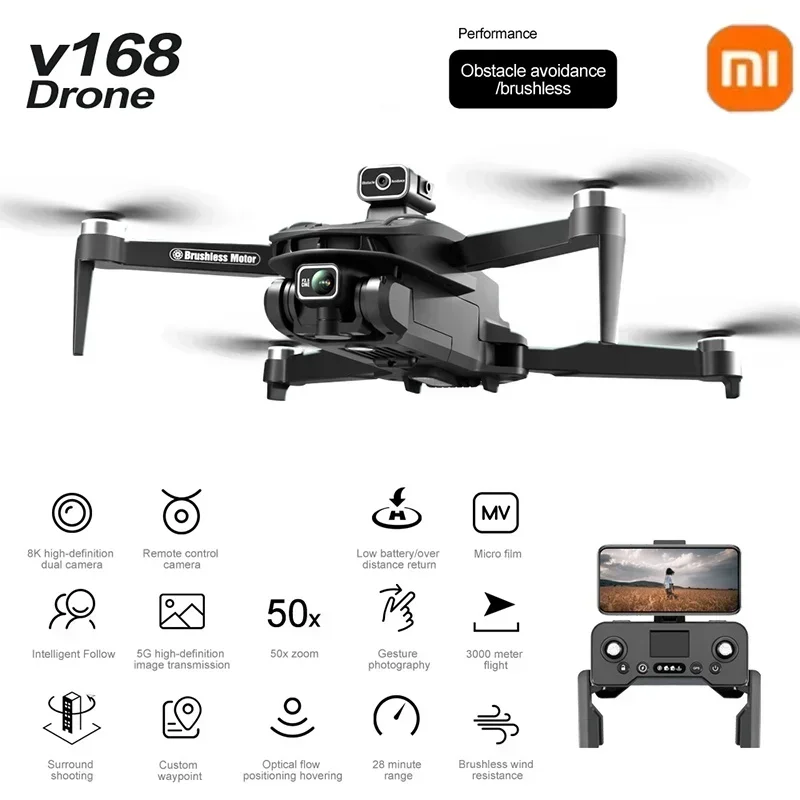 طائرة بدون طيار V168 الأصلية م - مراجعة Drone Top Rc وسعره