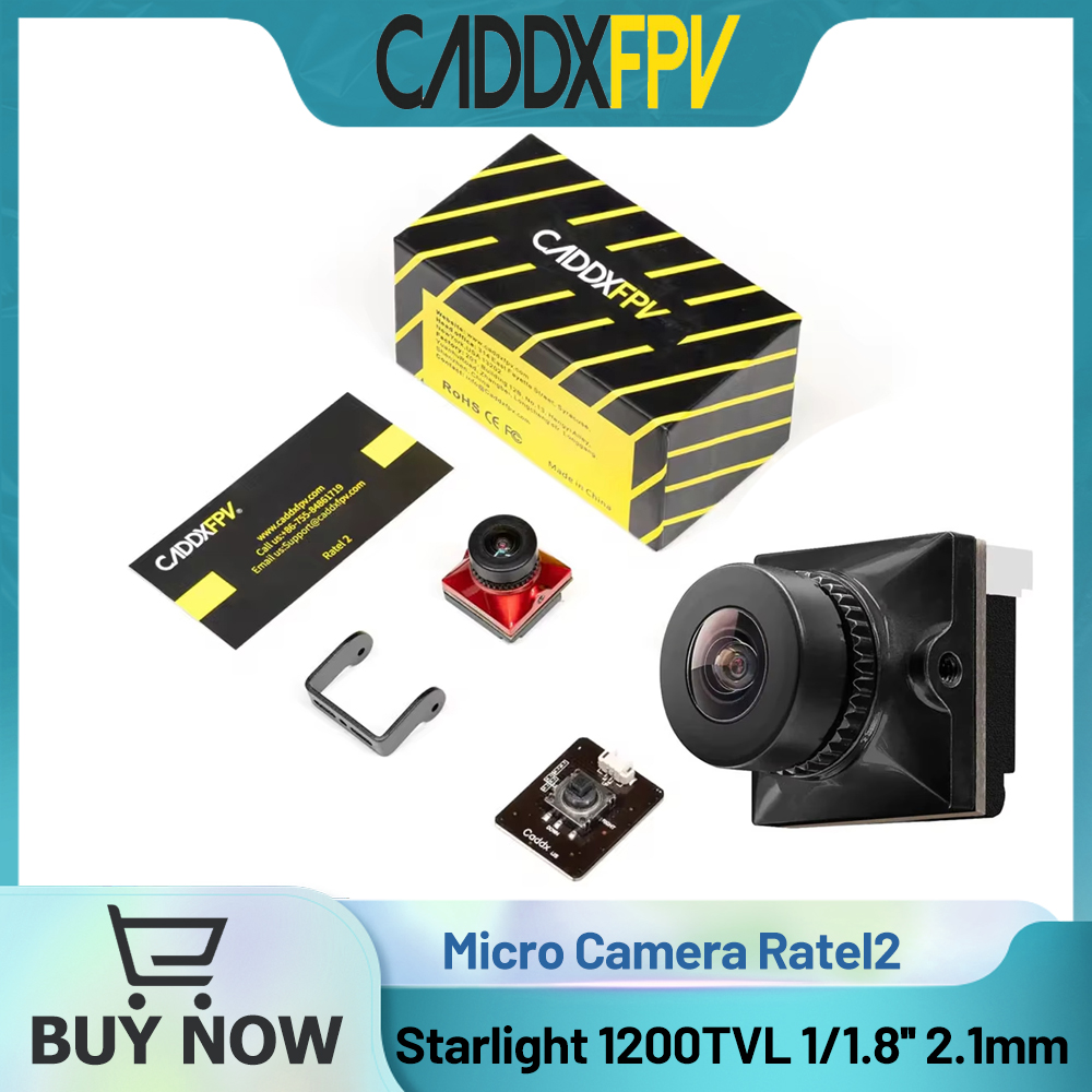 كاميرا CADDX Micro FPV Ratel 2 - مراجعة Drone Rc Camera وسعره