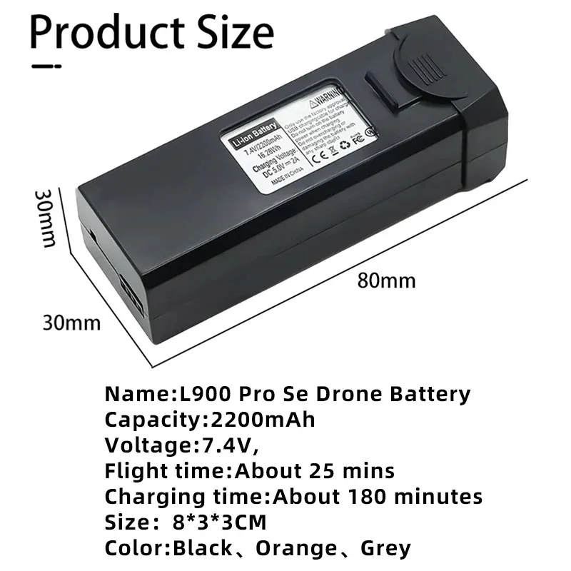 L900 PRO SE Max بطارية طائرة ب - مراجعة Lyzrc Drone وسعره