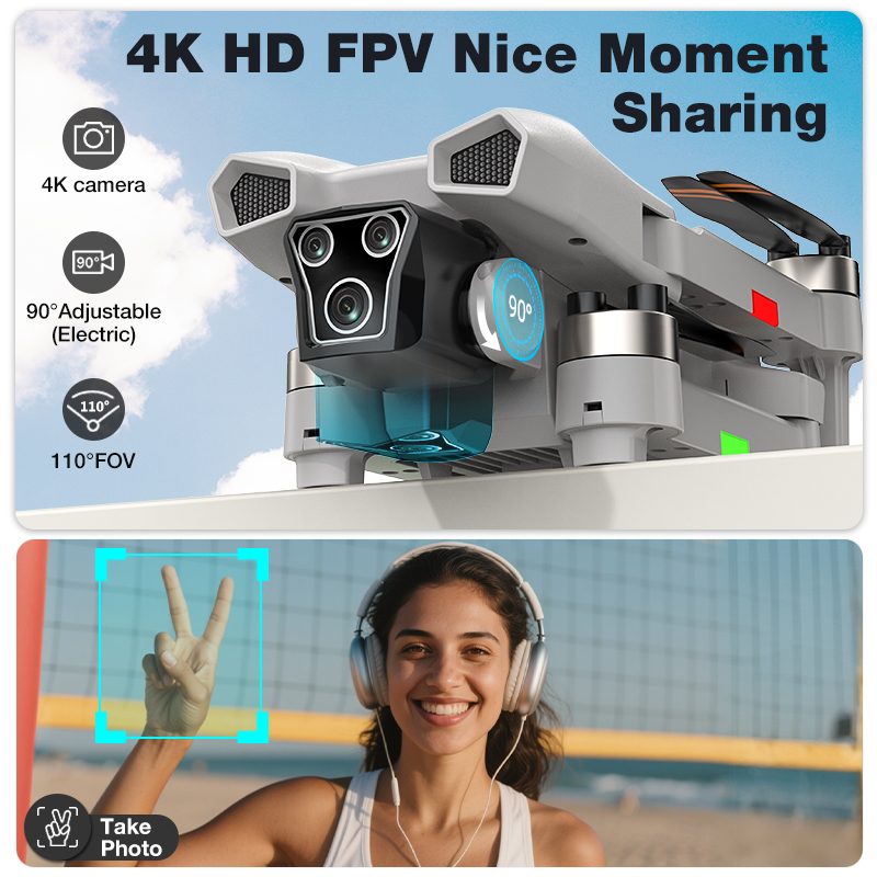 طائرة بدون طيار L107 PRO جديدة - مراجعة Lyzrc Drone وسعره