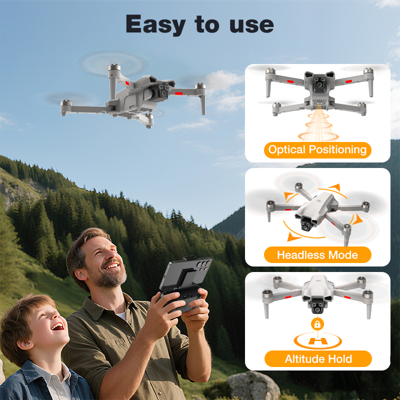 طائرة بدون طيار L107 PRO جديدة - مراجعة Lyzrc Drone وسعره