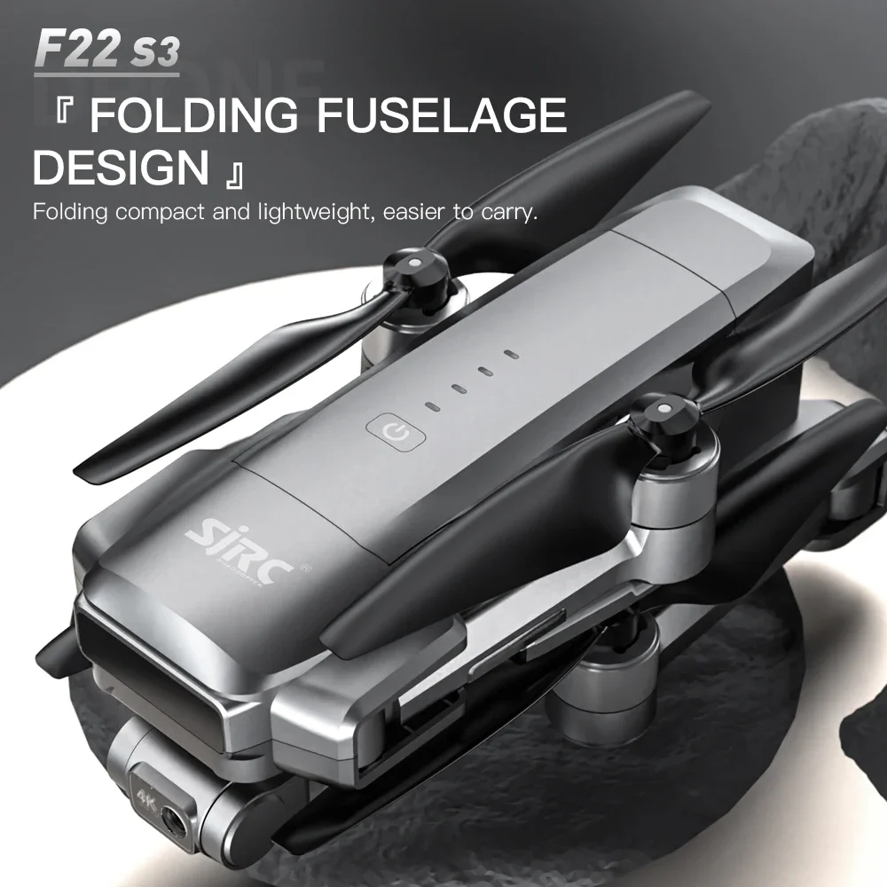 طائرة SJRC F22 S3 pro القابلة  - مراجعة Drone Sjrc وسعره