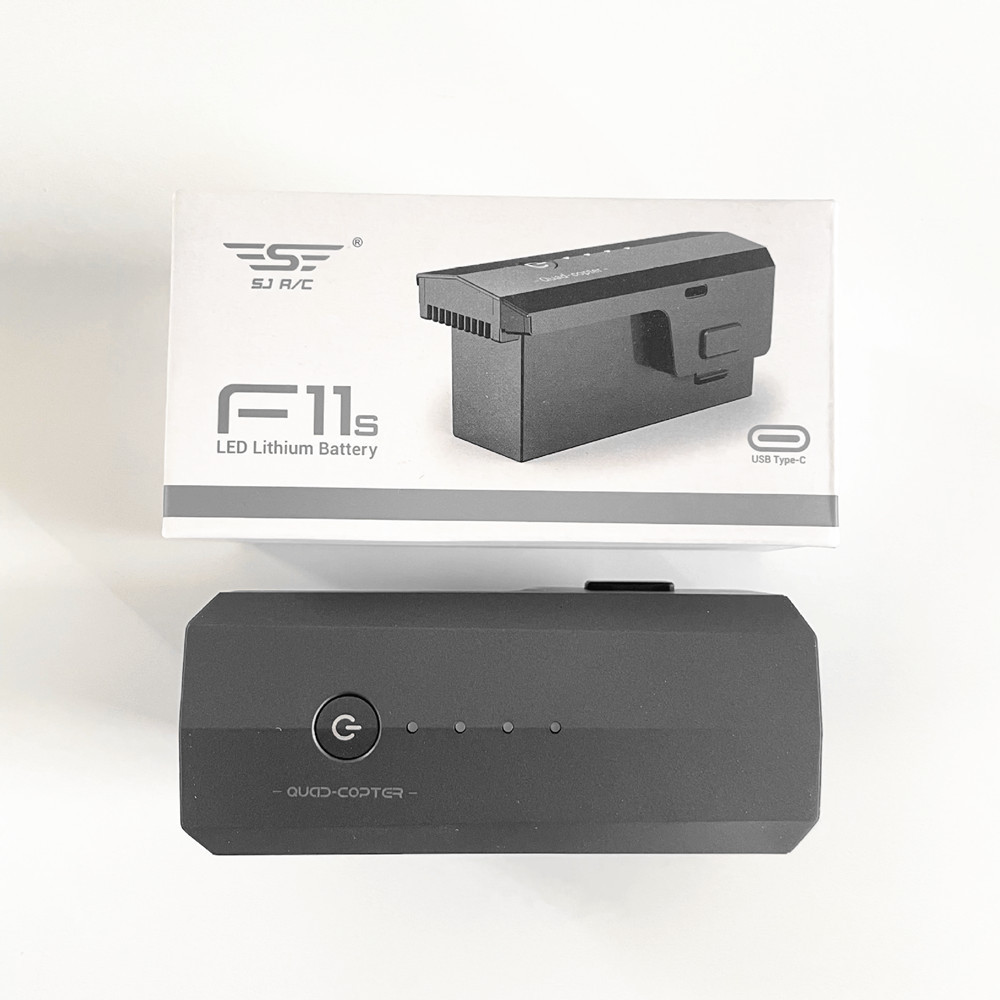 بطارية ليثيوم بوليمر 11.1 فولت - مراجعة Drone Sjrc وسعره