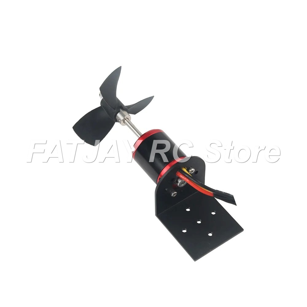 محرك مقاوم للماء بدون فرشاة FA - مراجعة Rc Boat Brushless Motor وسعره