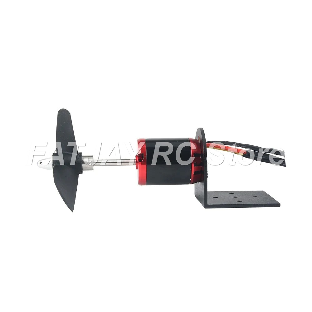 محرك مقاوم للماء بدون فرشاة FA - مراجعة Rc Boat Brushless Motor وسعره