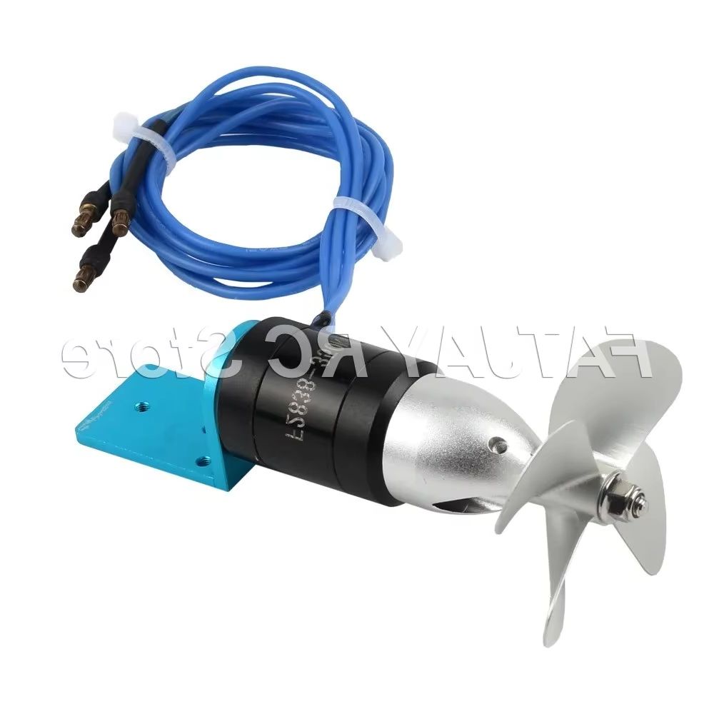 محرك بدون فرشاة 24 فولت للقوار - مراجعة Rc Boat Brushless Motor وسعره