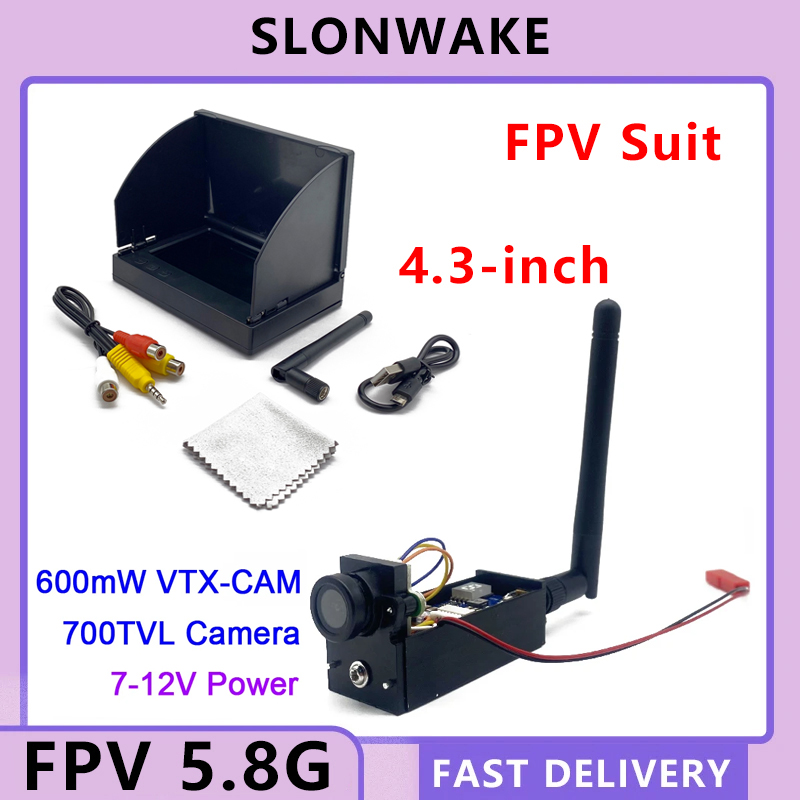 SLONWAKE FPV 5.8G 600mW قابل ل - مراجعة Drone Rc Camera وسعره