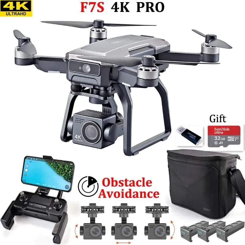طائرة بدون طيار SJRC F7s 4K PR - مراجعة Drone Sjrc وسعره