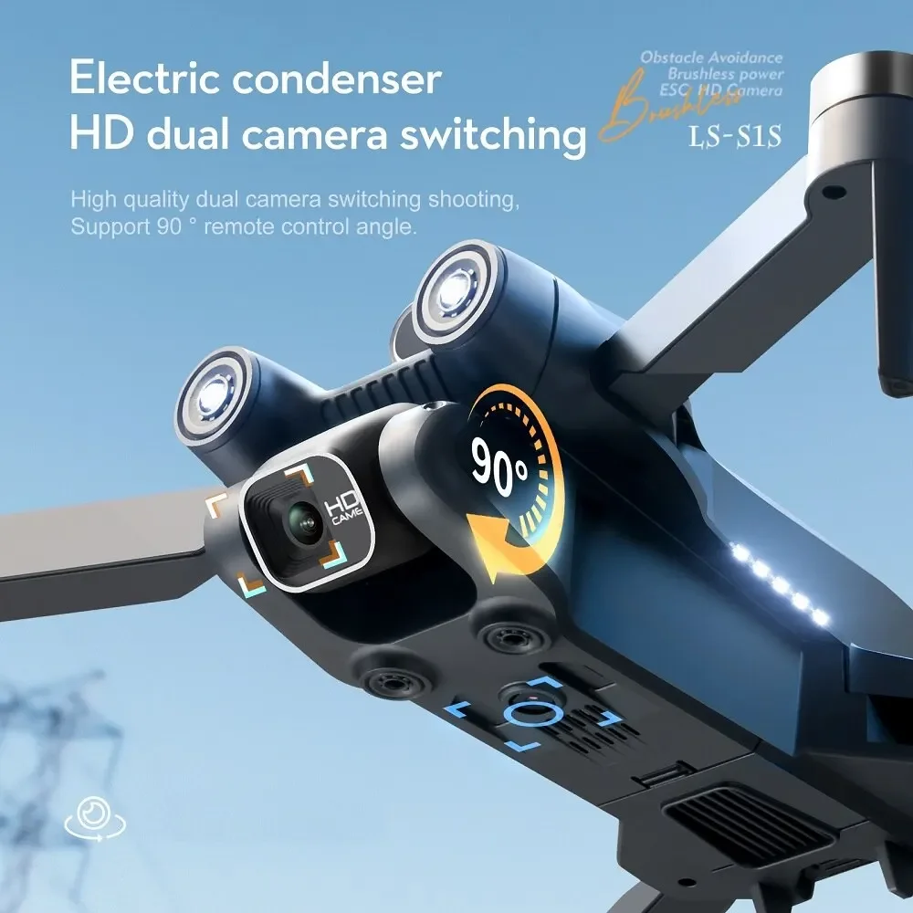 طائرة بدون طيار S1S بدون فرشاة - مراجعة Drone Rc S1S وسعره