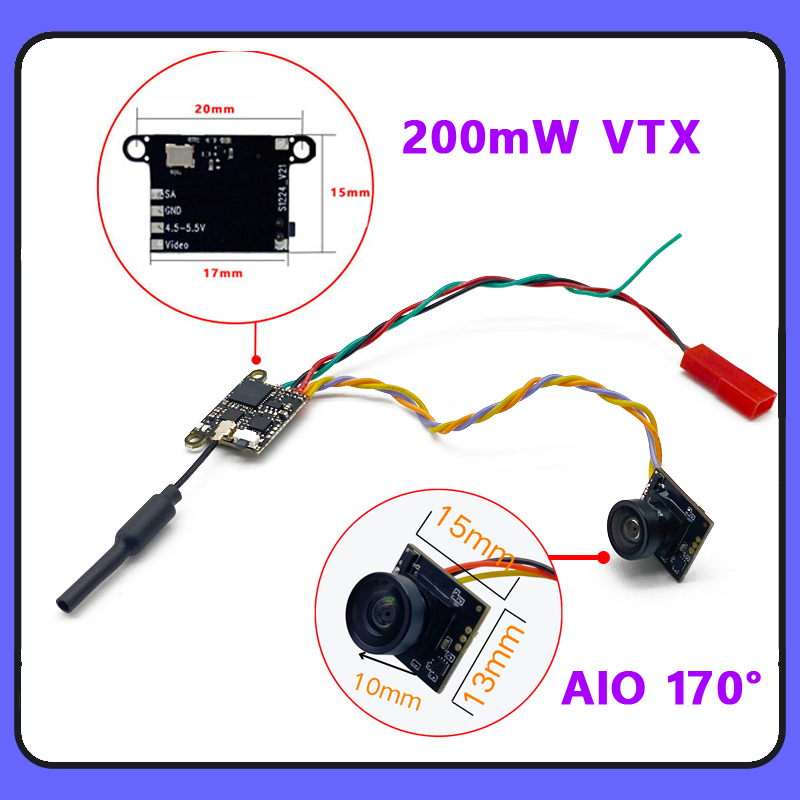 كاميرا SLONWAKE 5.8G 1200TVL F - مراجعة Drone With Rc Controller وسعره