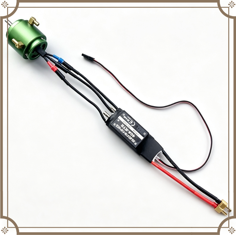 محرك بدون فرشاة عالي السرعة 28 - مراجعة Rc Boat Brushless Motor وسعره
