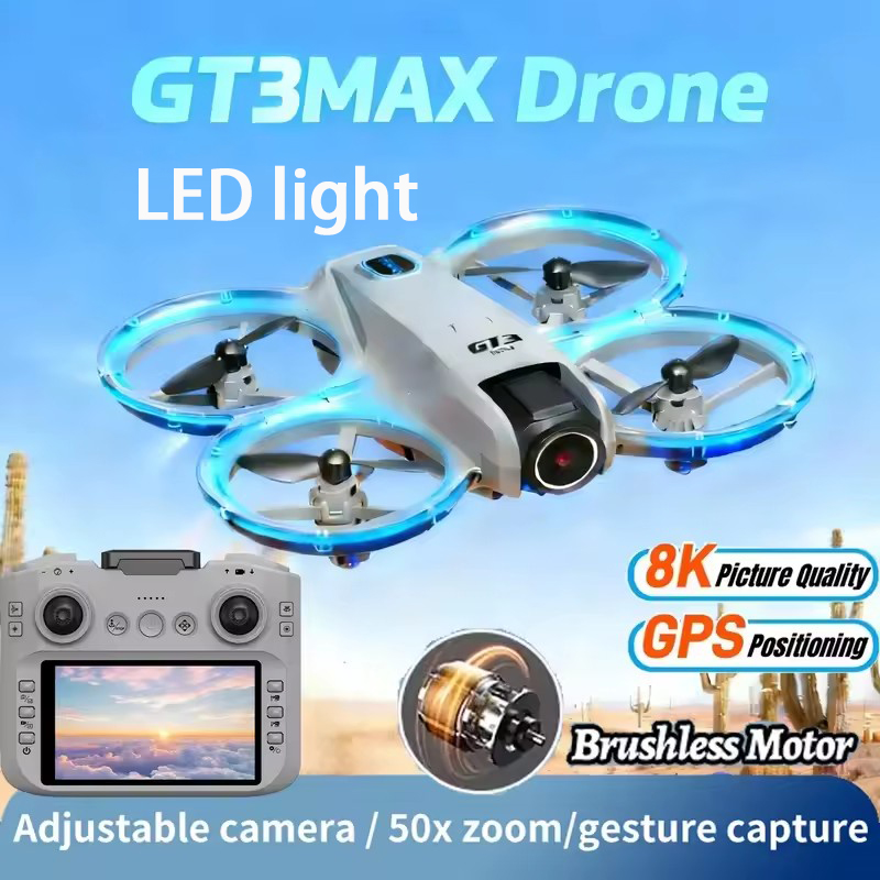 GT3 ماكس الطائرة بدون طيار 8k  - مراجعة Drone Gt3 Rc وسعره