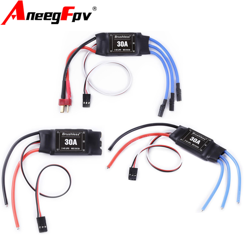 XXD 30A 2-4S ESC وحدة تحكم في  - مراجعة Rc Boat Brushless Motor وسعره