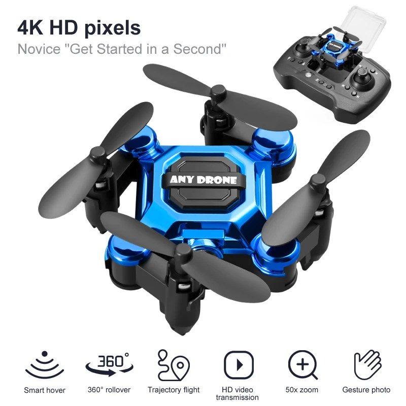 كاميرا 4K HD RC بدون طيار قابل - مراجعة Drone Smart Rc وسعره