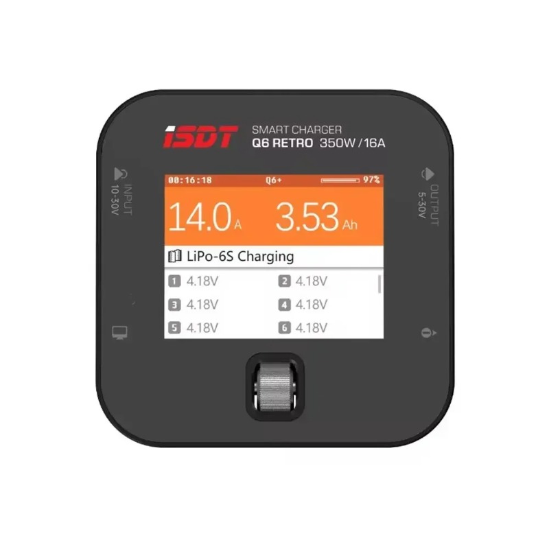 شاحن/مزيل شحن ISDT Q6 ريترو DC - مراجعة Drone Smart Rc وسعره