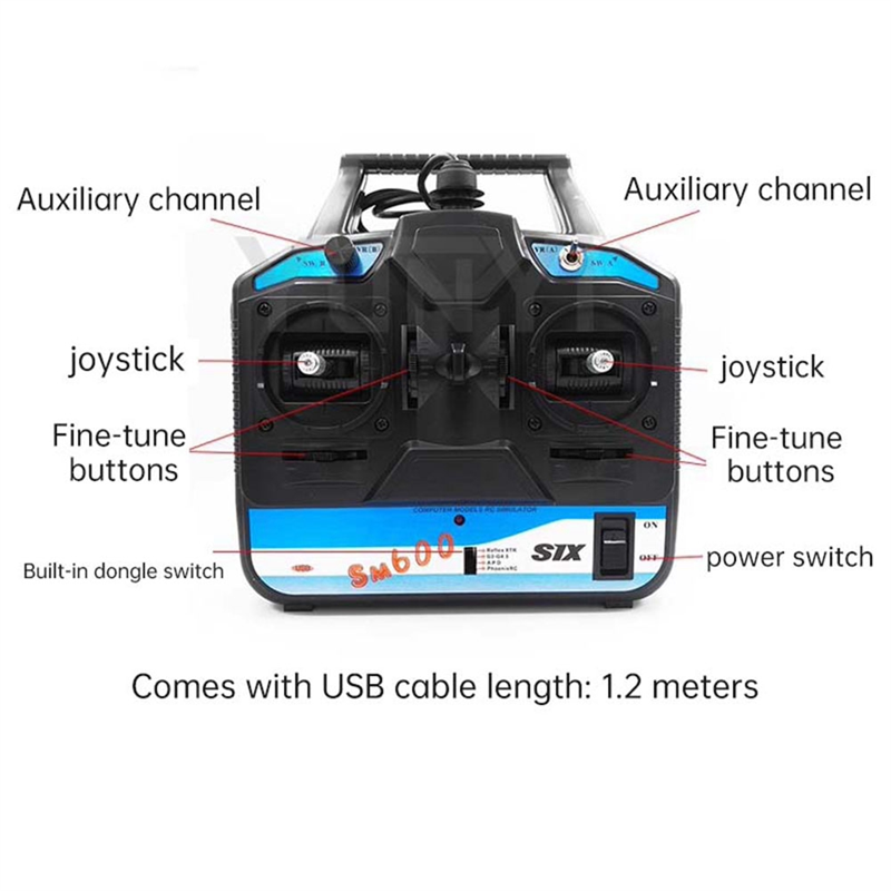 ABDE-FS-SM600 لنظام محاكاة الط - مراجعة Drone Rc Simulator وسعره