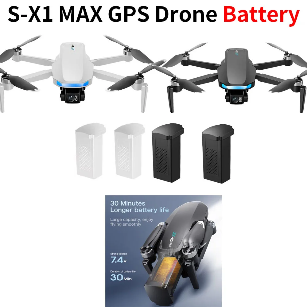 بطارية طائرة بدون طيار S-X1 MA - مراجعة Lyzrc Drone وسعره