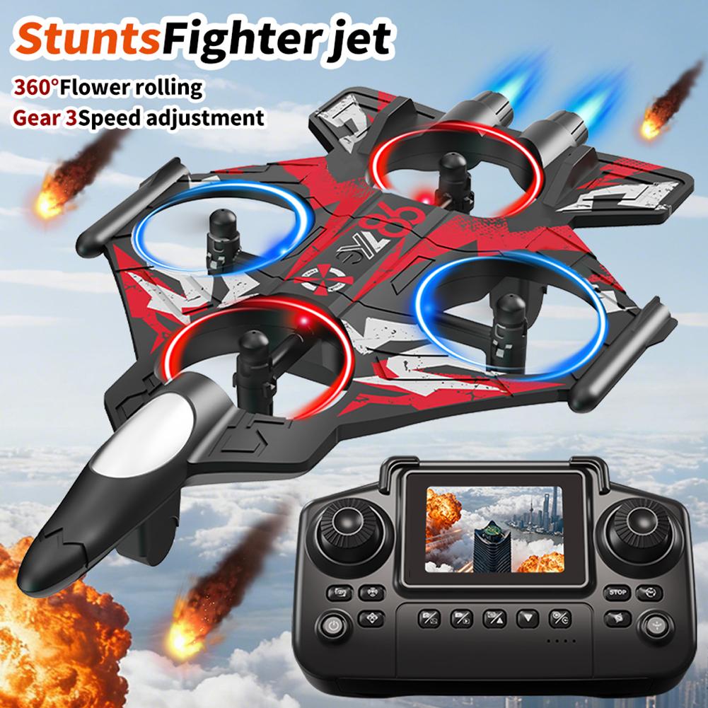 2.4G طائرة التحكم عن بعد EPP ر - مراجعة Drone Rc Fighter Jet وسعره