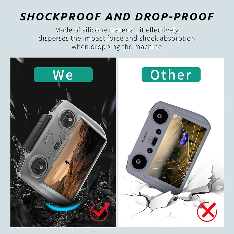 غطاء حماية من السيليكون لـ DJI - مراجعة Drone Rc Controller Cover وسعره